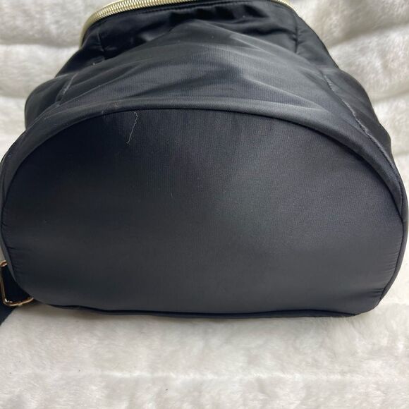 Aimee Kestenberg large Nylon bucket shape backpack with gold tone hardwares main image 9